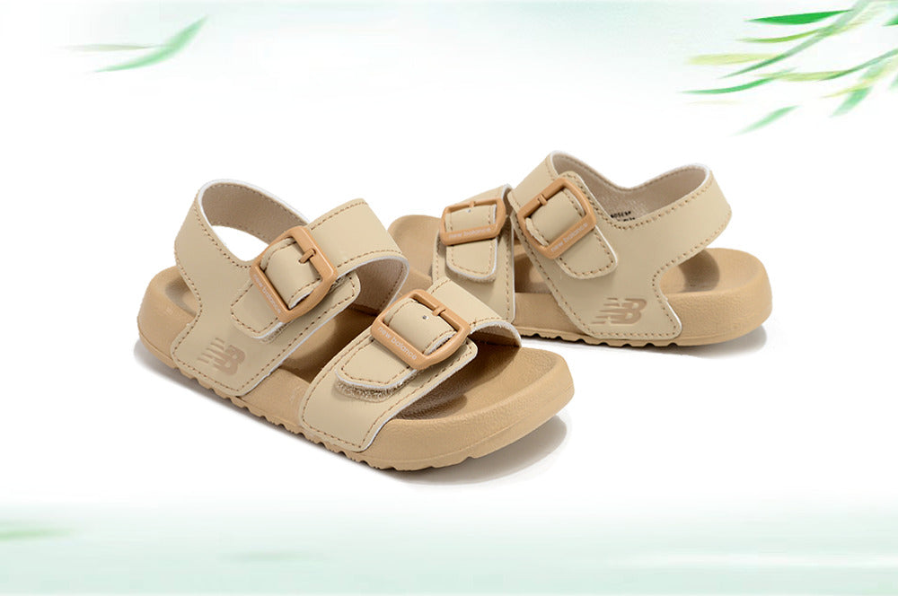 G version of Birkenstock Velcro sandals for children" light beige"