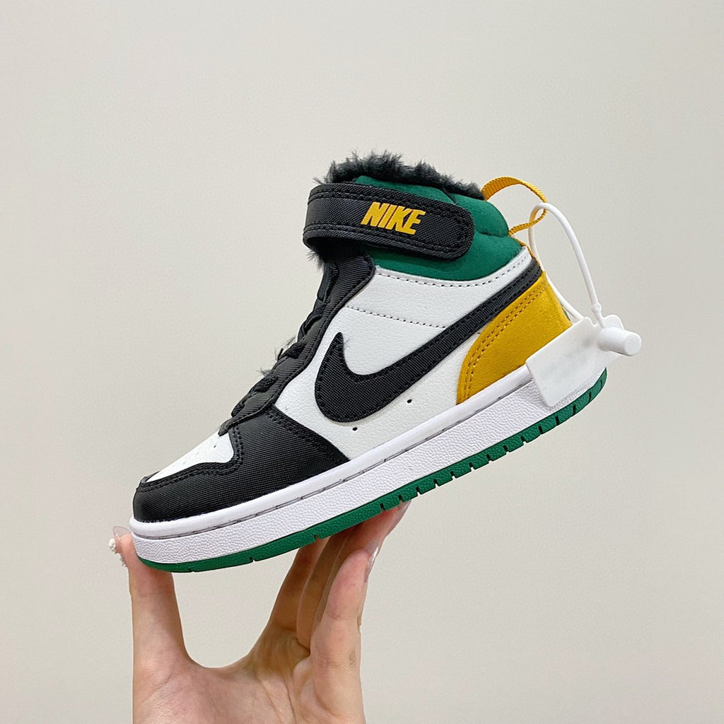 NIKE COURT Borough Mid2 JUN Air Force Workwear" white, black, green"