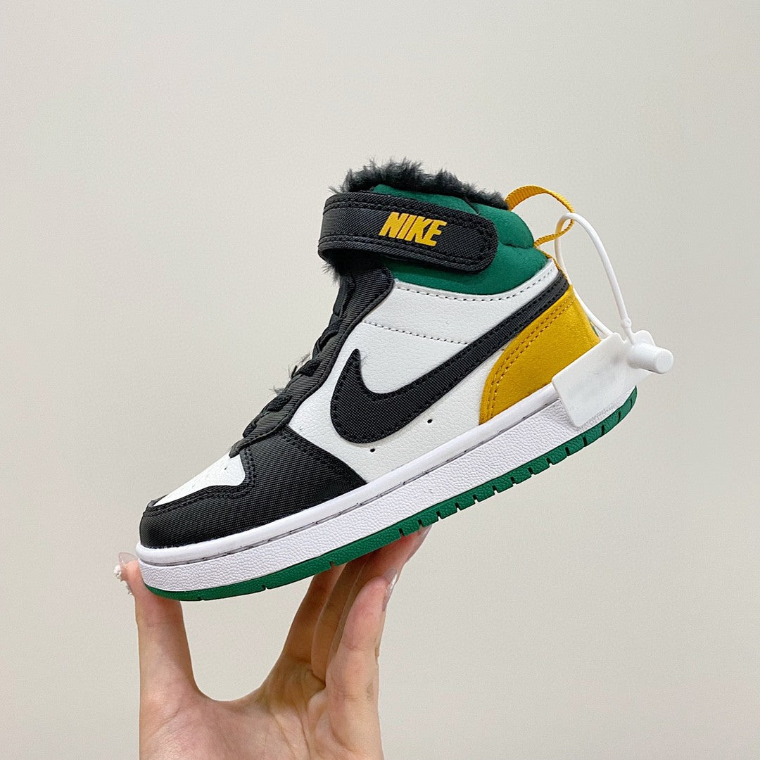 NIKE COURT Borough Mid2 JUN Air Force Workwear" white, black, green"