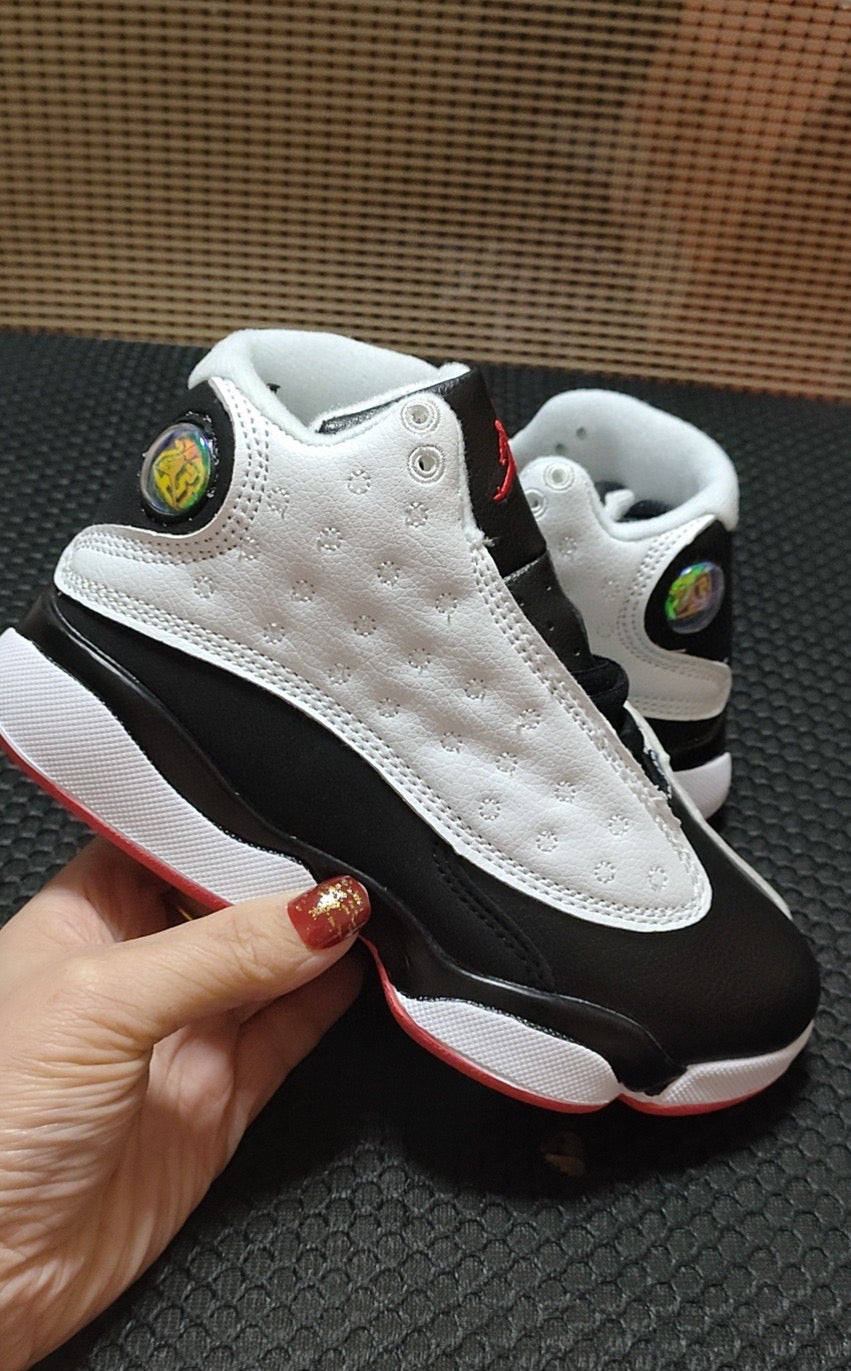 Joe 13 high top children's shoes" white"