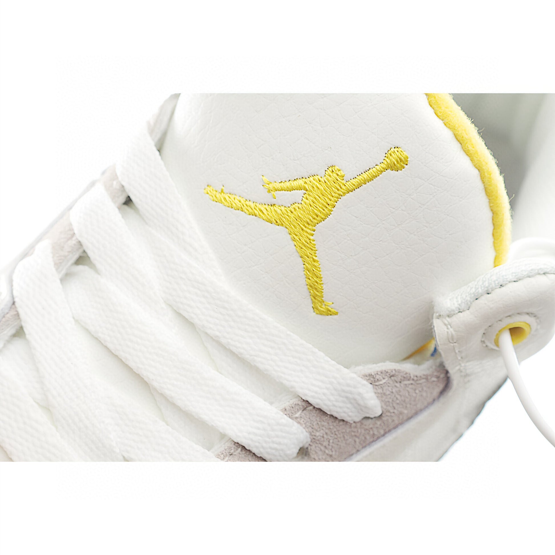 Joe 3 air cushion bottom children's shoes" white, pink, yellow"