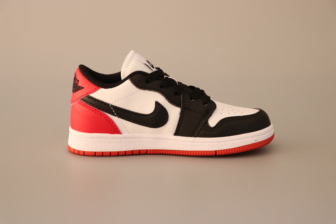 Joe 1 original low-top sneakers" dark, white, red"