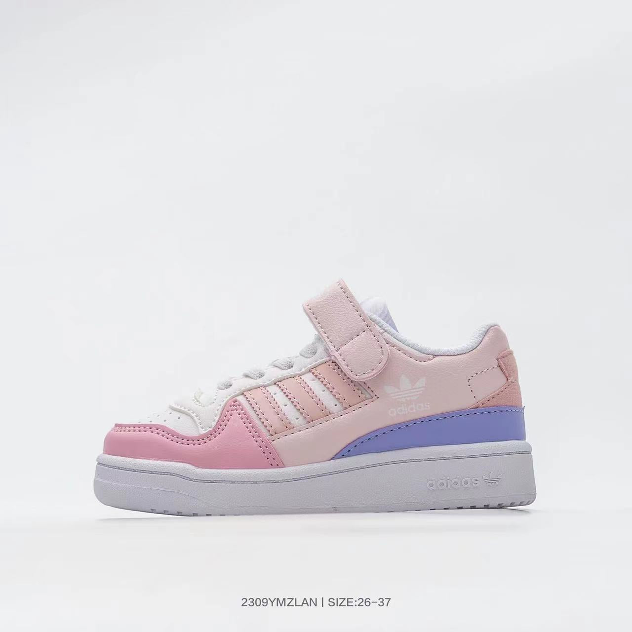 Adidas Forum 84 Velcro" white, pink"