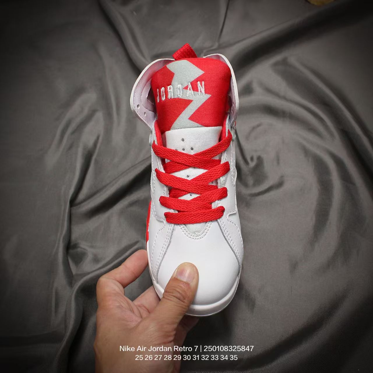 Joe 7 children's shoes" white, red"
