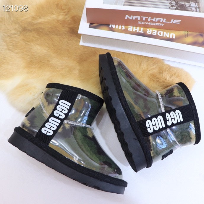 UGG children's jelly boots " black"