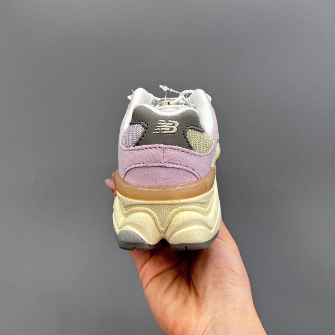 New Balance 9060 series retro versatile dad style elephant" light purple"