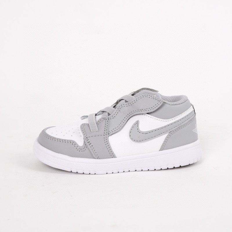Jordan low top elastic band" white, gray"