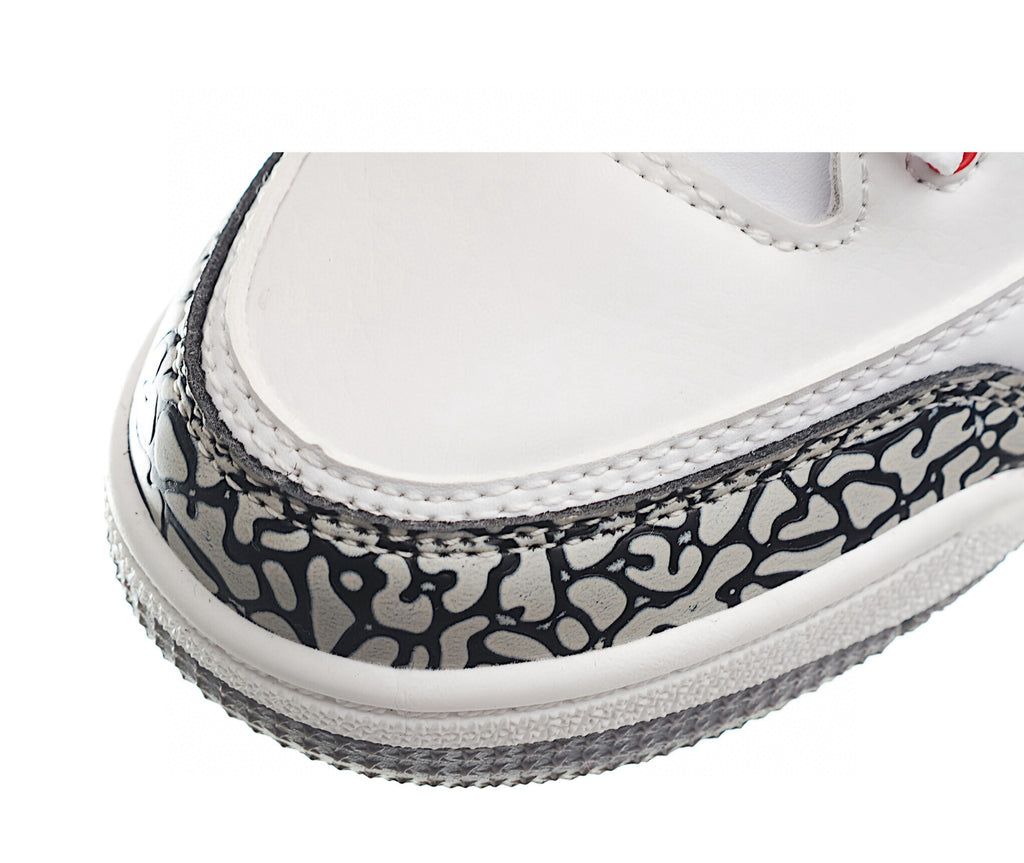 Joe 3 air cushion bottom children's shoes" white, red"