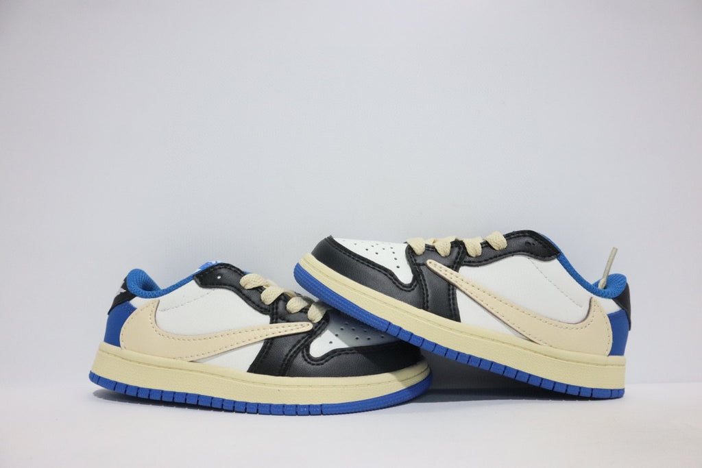 Jordan low-top hook series" white, black, cream ,blue"