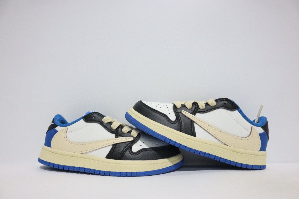 Jordan low-top hook series" white, black, cream ,blue"
