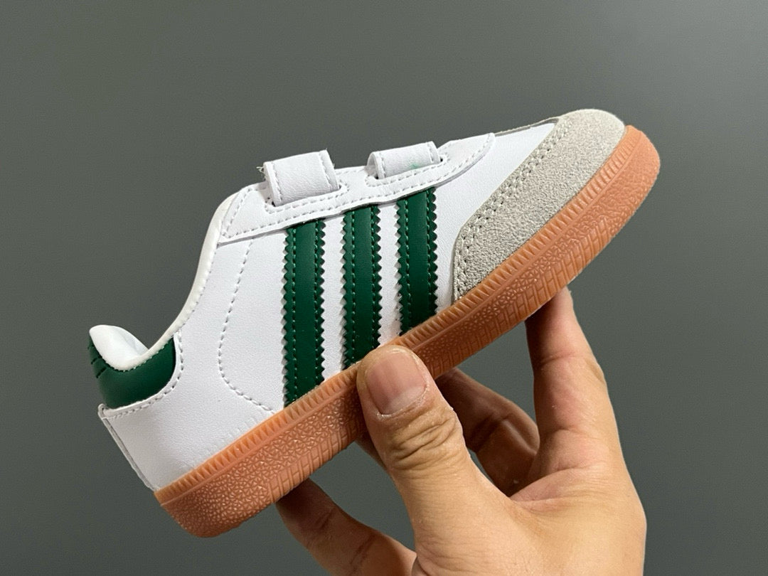 Adidas Samba Velcro Sneakers" white, green"