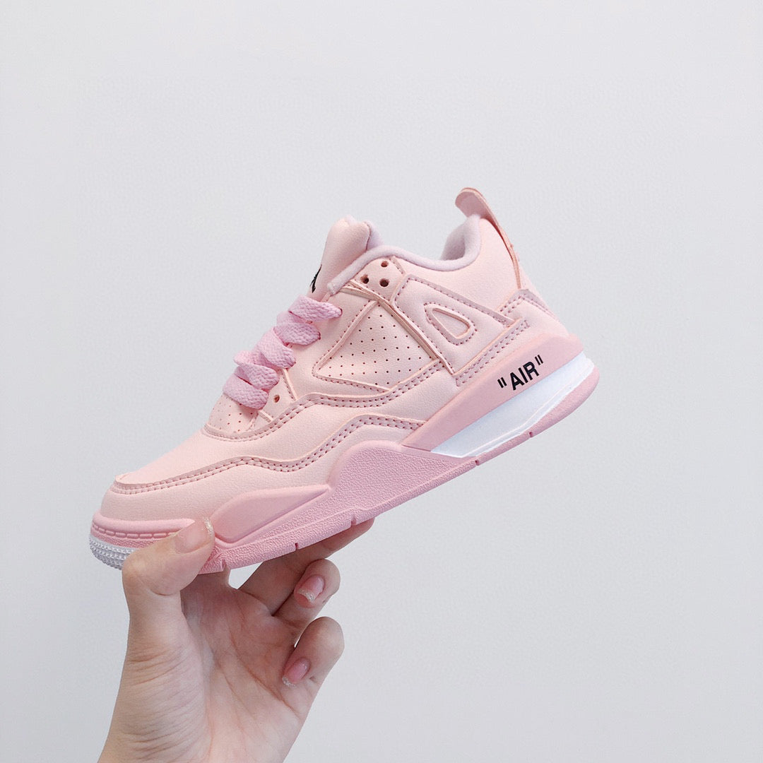 Joe 4 top layer children's shoes" Pink"