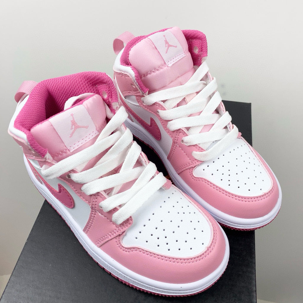 Joe 1 new color children's shoes" white, pink"