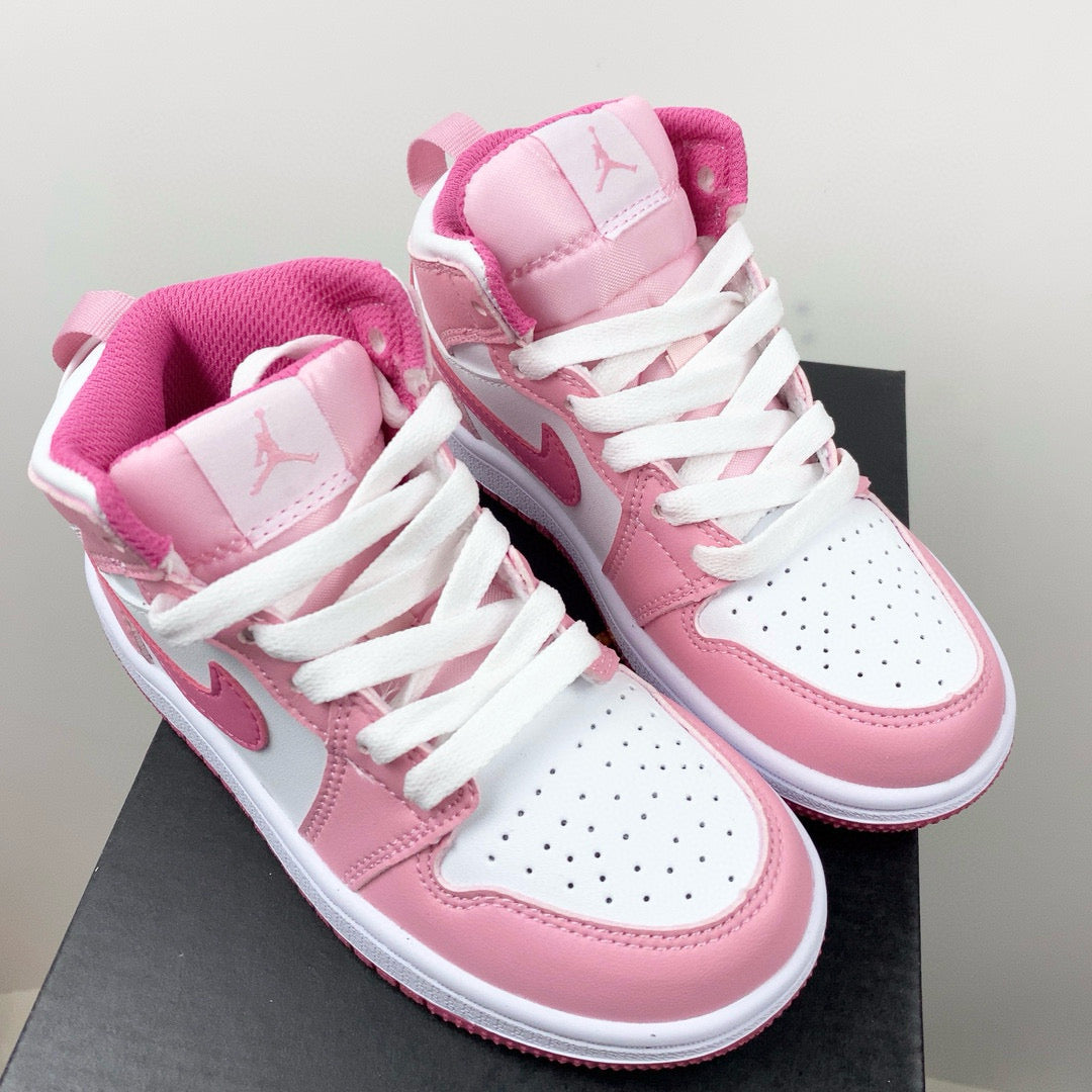 Joe 1 new color children's shoes" white, pink"