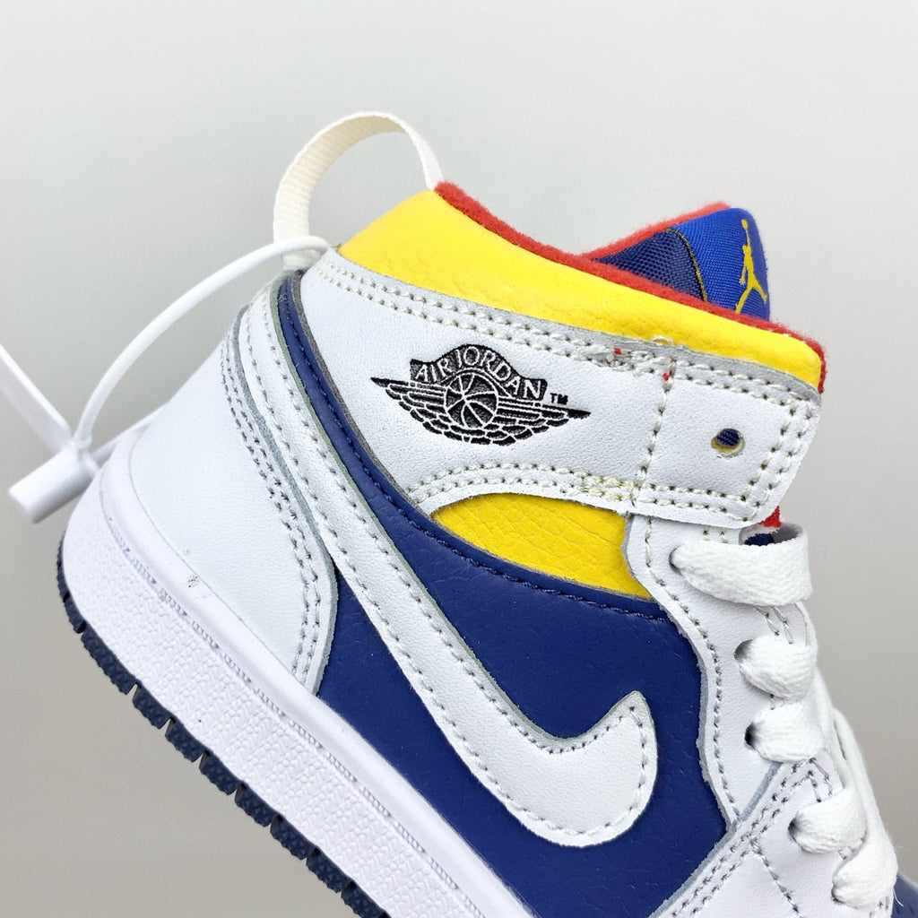Joe 1 new color children's shoes" white, blue"