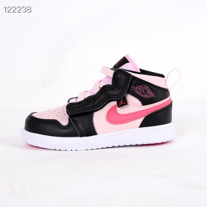 Jordan high top elastic band" black, pink"