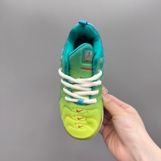 Nike AIR MAX plus full-length air cushion" yellow-green, light blue"