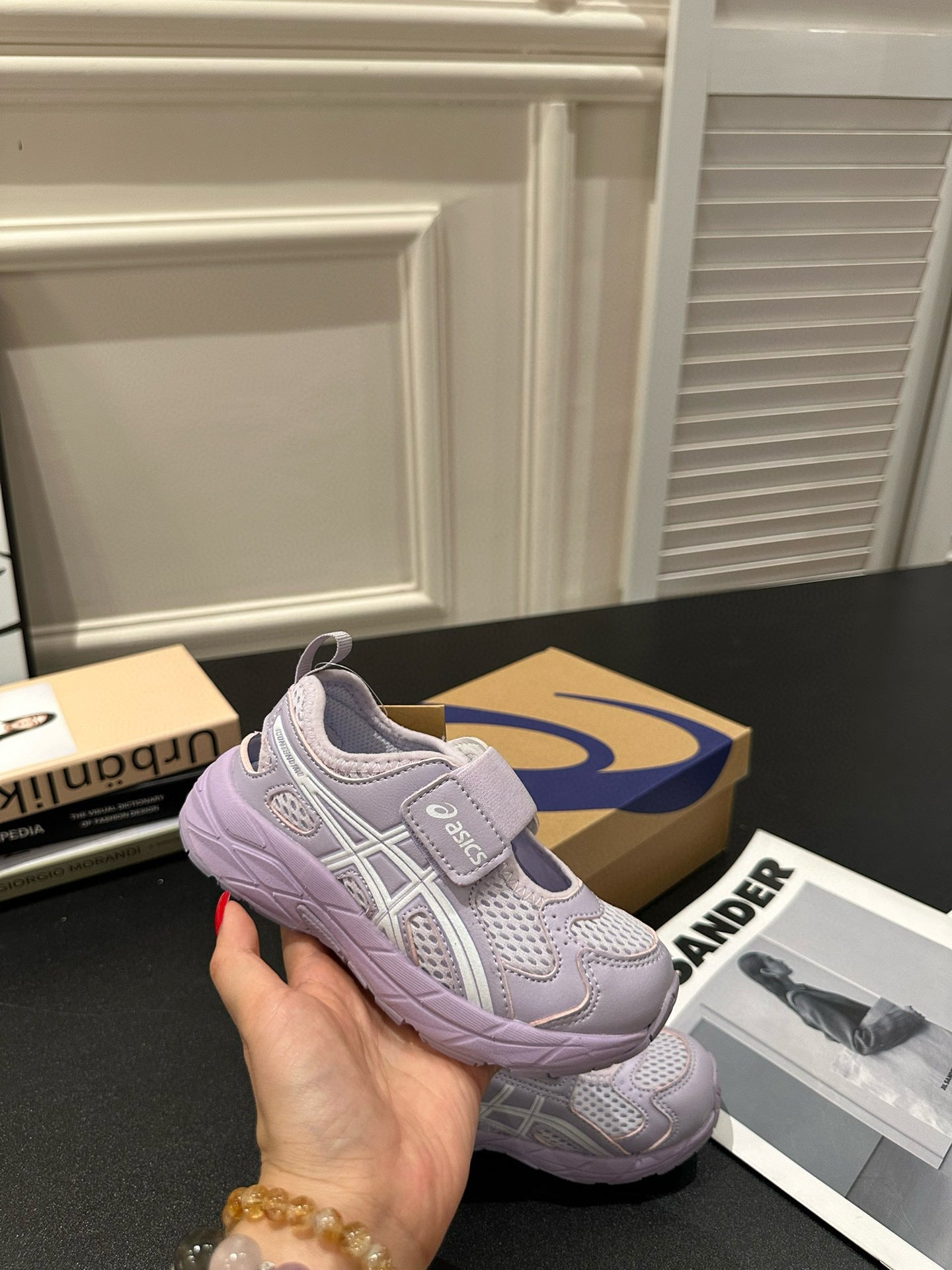 YSS closed toe sandals "light purple "