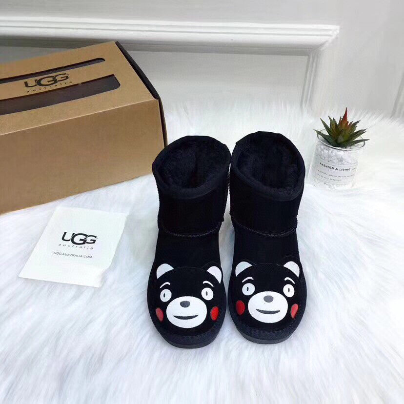 UGG children's shoes cartoon series" black"
