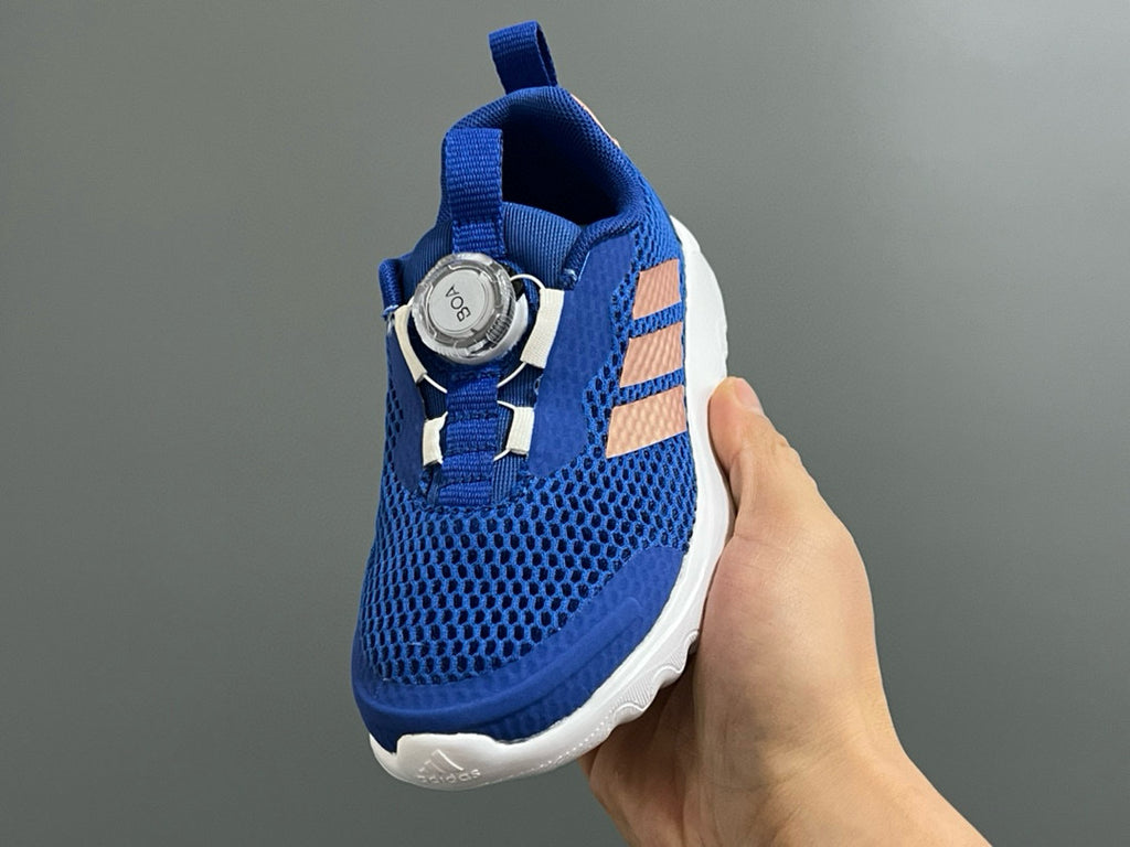 Adidas BOA lock 3 mesh shoes for children" blue"