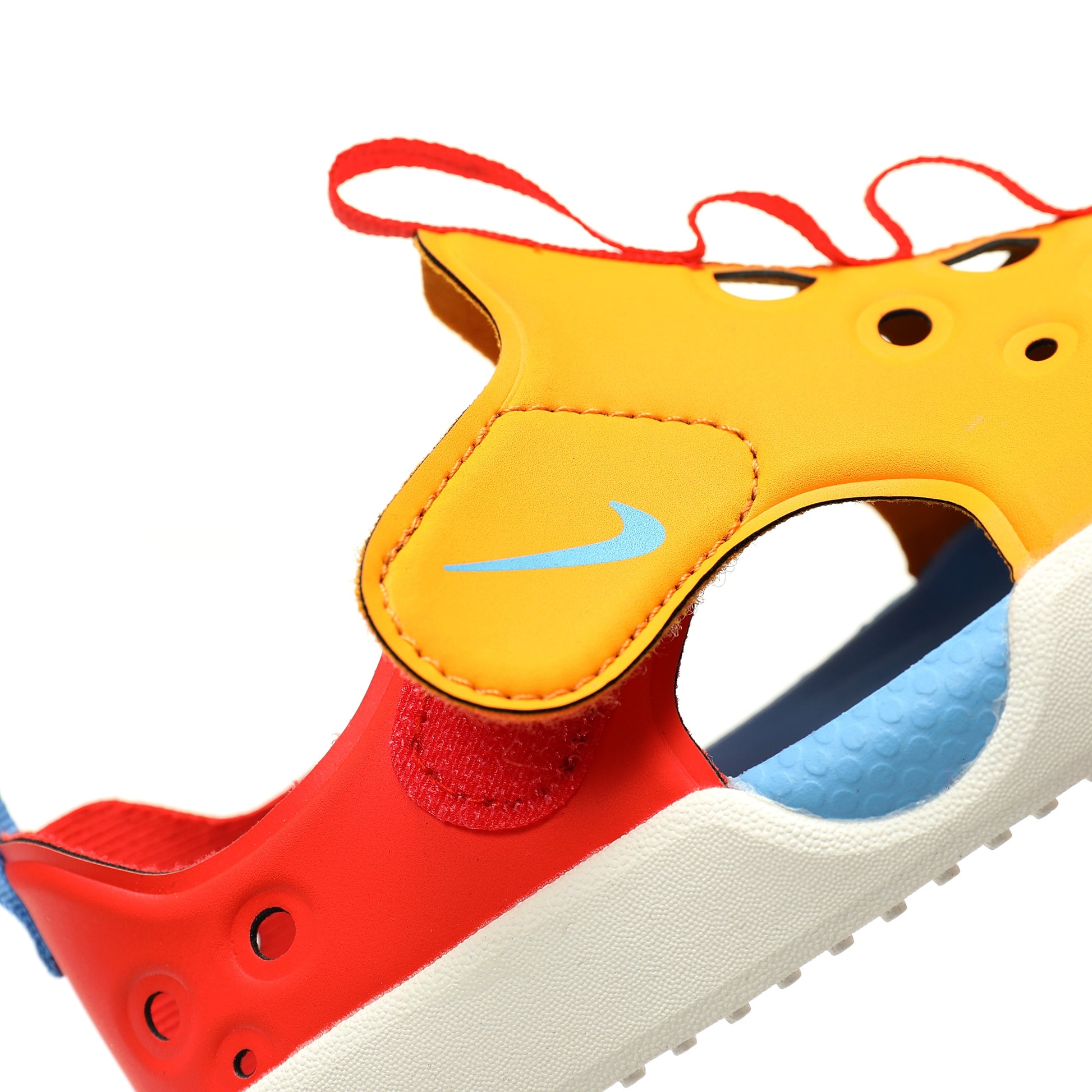 NK new SUNRAY PROTECT 4th generation children's beach hollow sandals" orange, yellow"