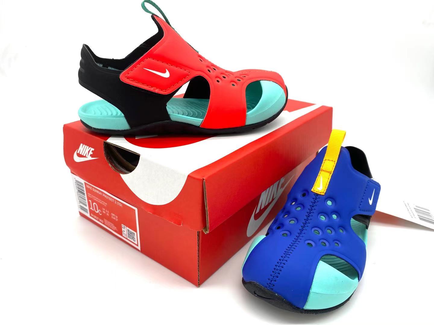 Nike Crocs " blue, red"