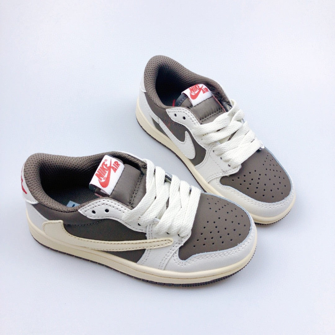 Jordan low-top reverse hook black warrior" brown,cream"