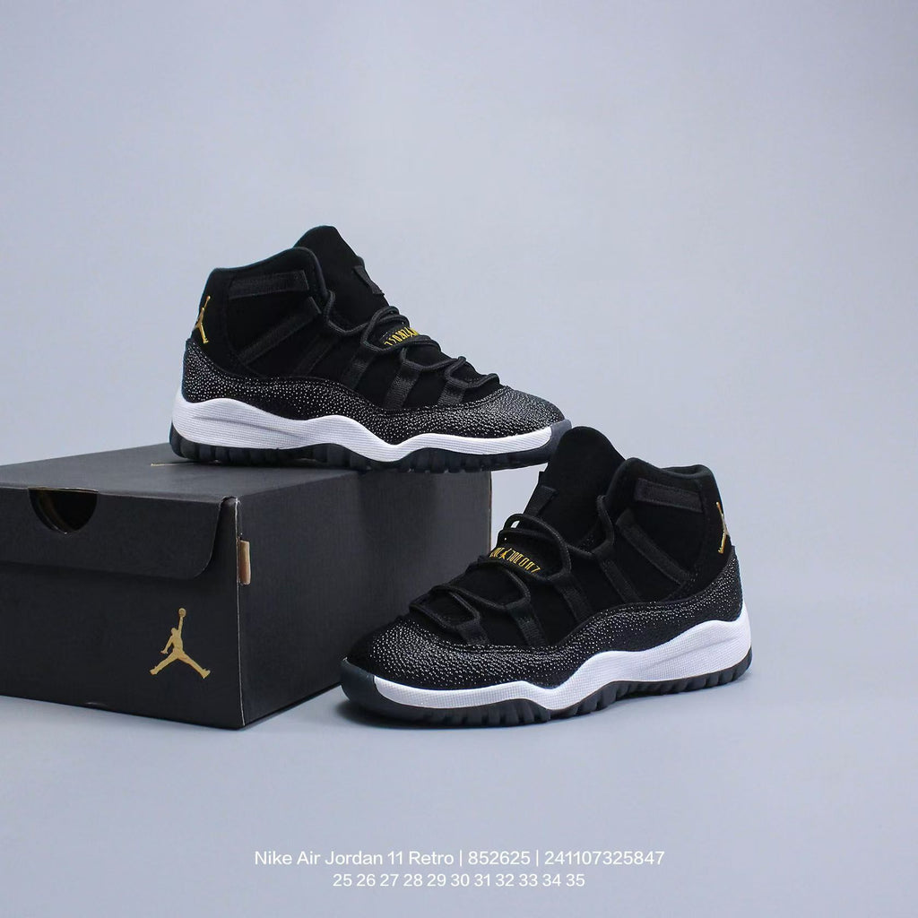 Joe 11 high-top high-quality children's shoes" basketball" black"