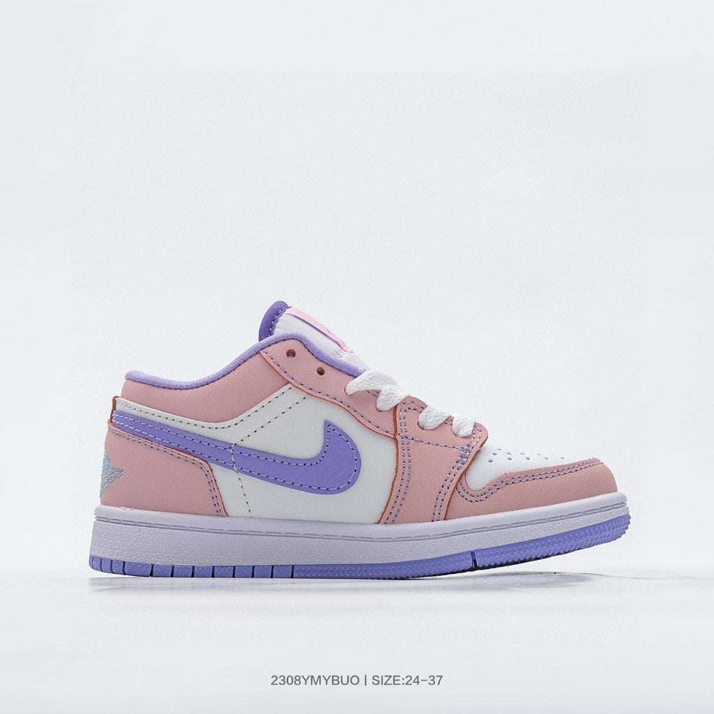 Joe 1 low-top children's shoes" light pink, light purple"