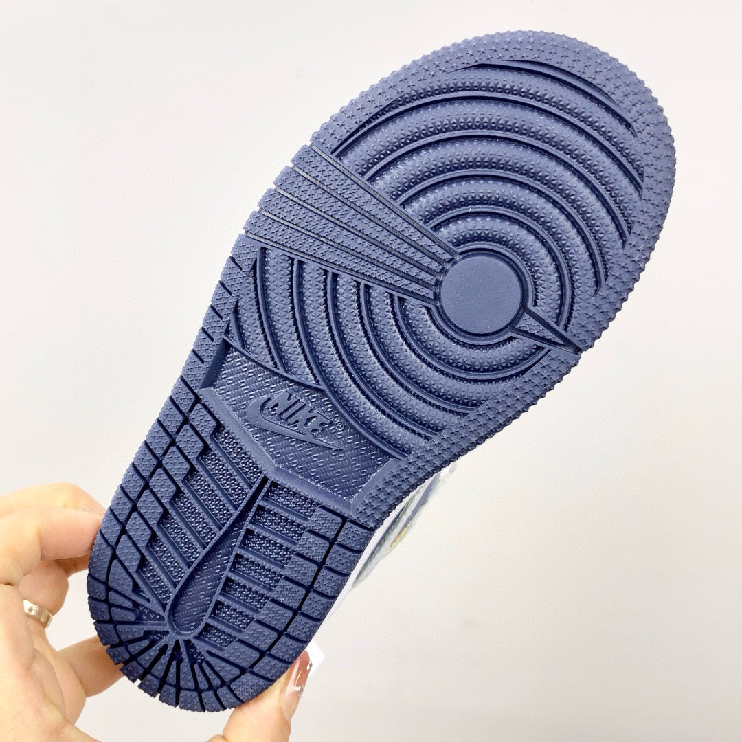 Joe 1 new color children's shoes" white, blue"