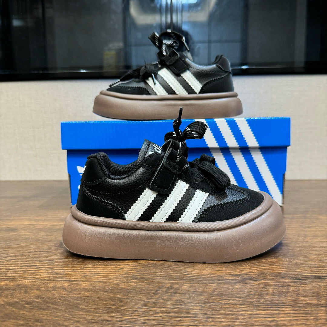 Adidas training invisible Velcro sneakers" black"
