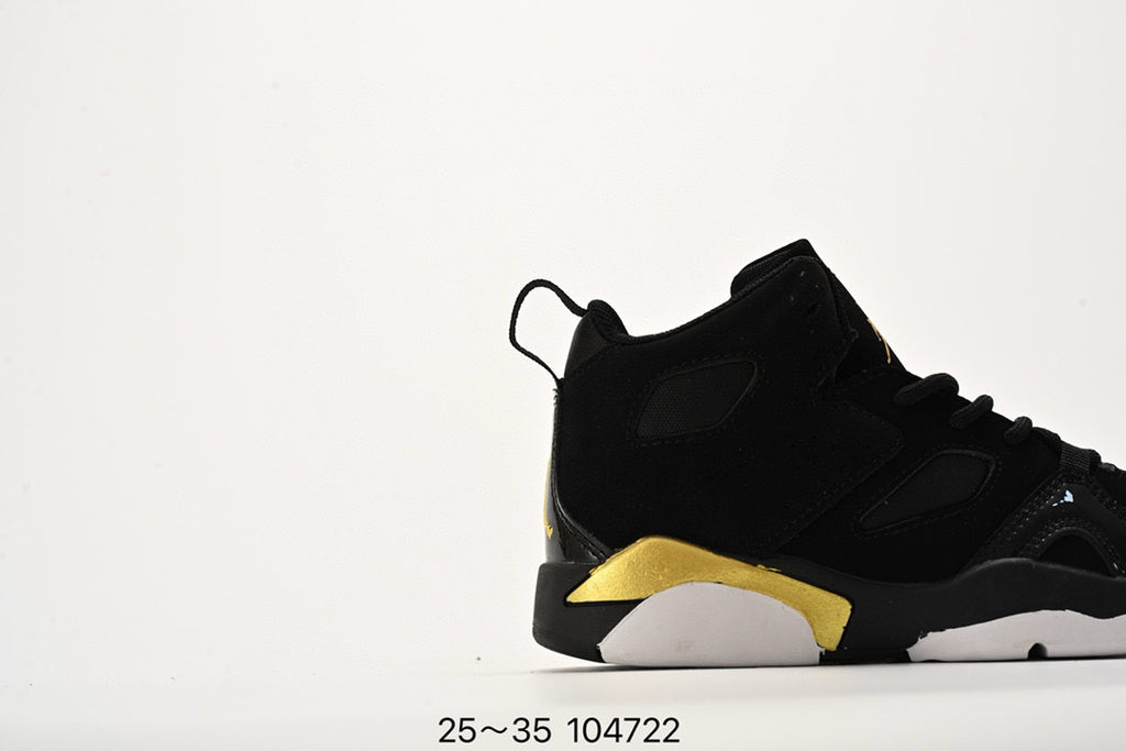 Jordan Fltclb91 series basketball shoes" black, gold"