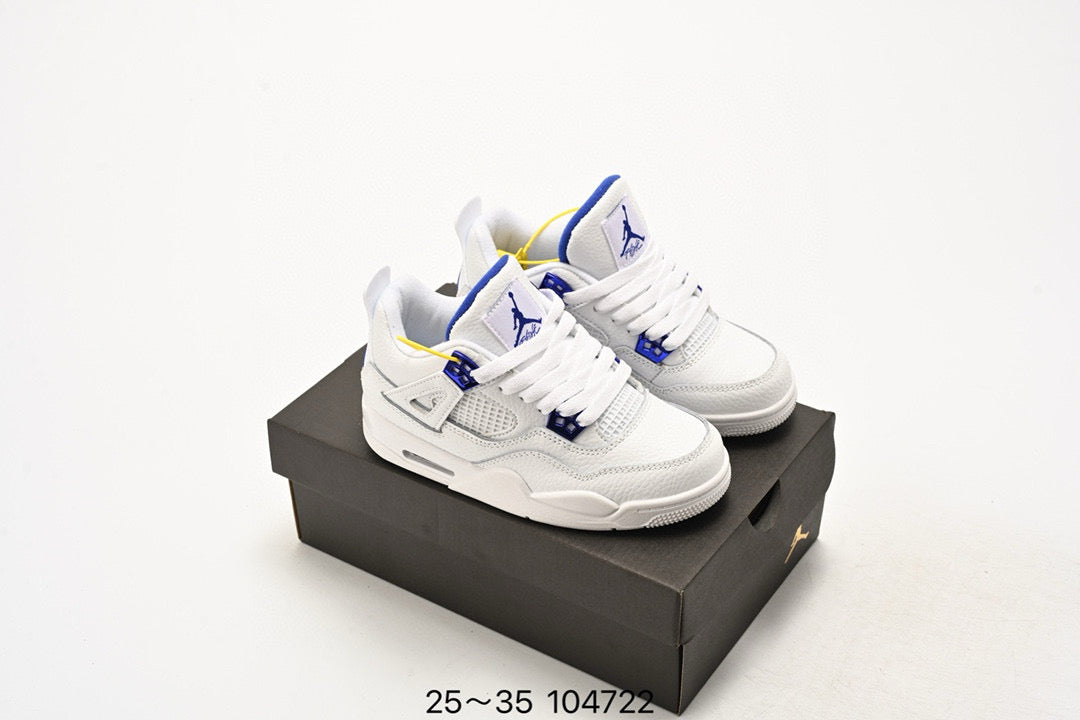 Joe 4 air cushion high quality children's shoes " white, blue"