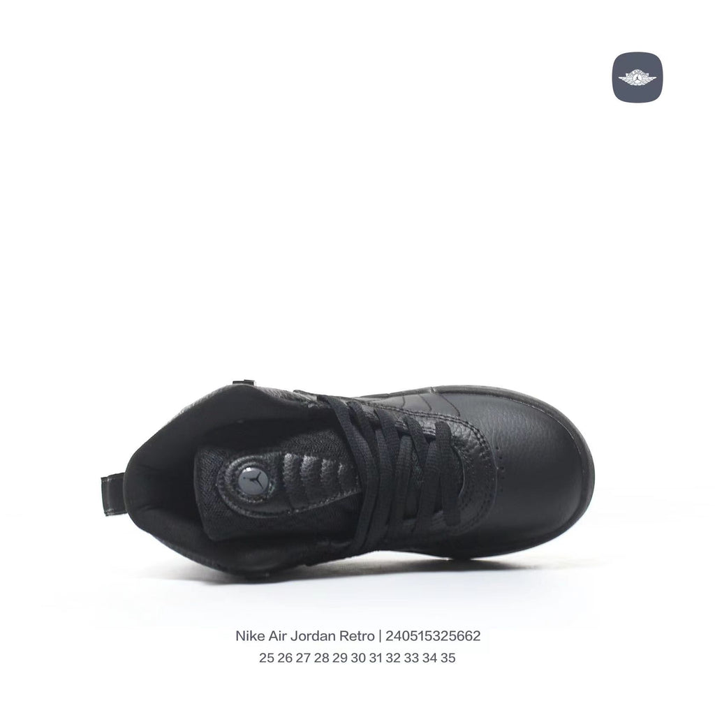Jordan Retro-combat basketball shoes " black"