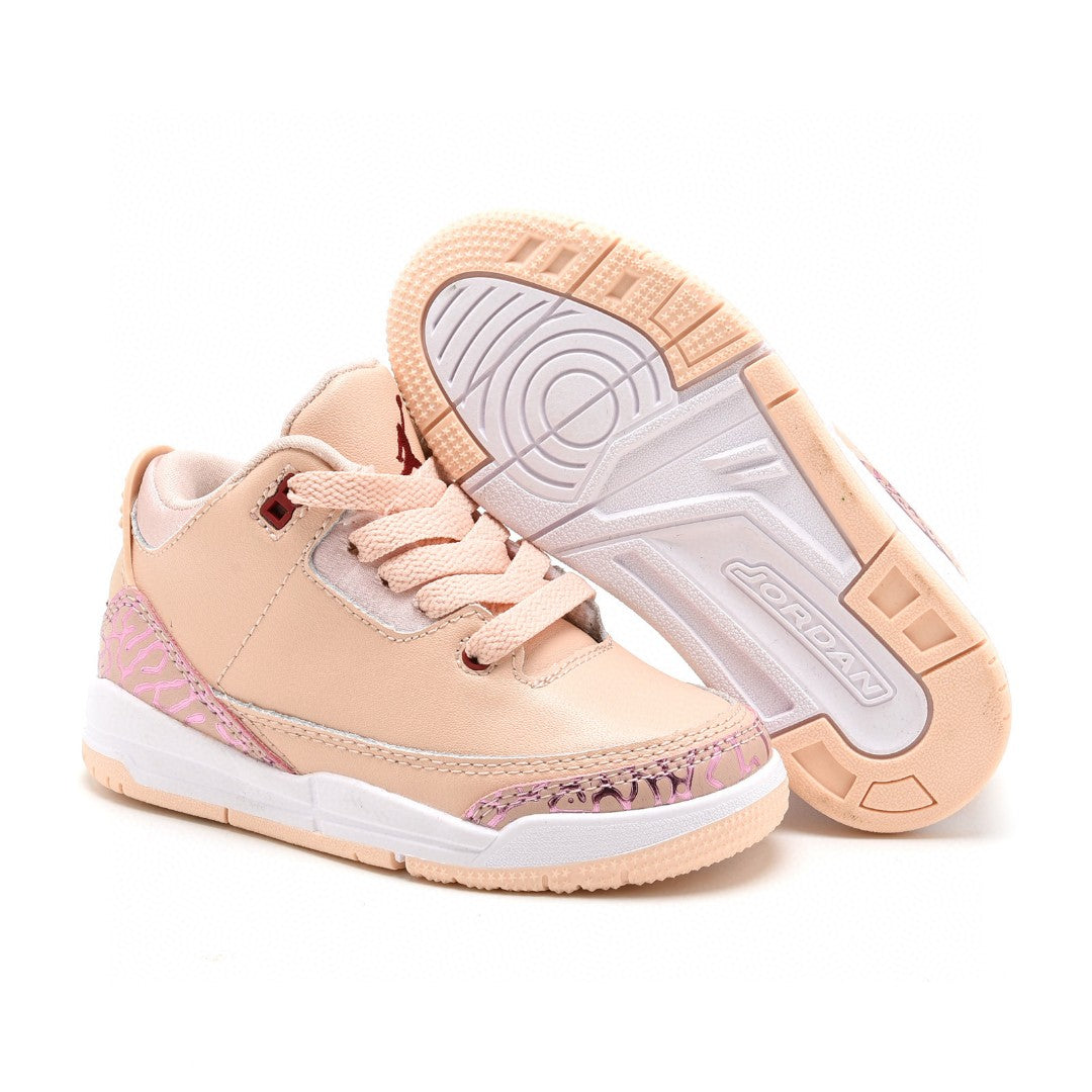 Jordan AJ3 children's shoes" light peach, pink"