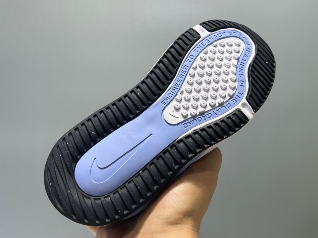 Nike 270 third generation elastic band air cushion children's shoes" Navy"