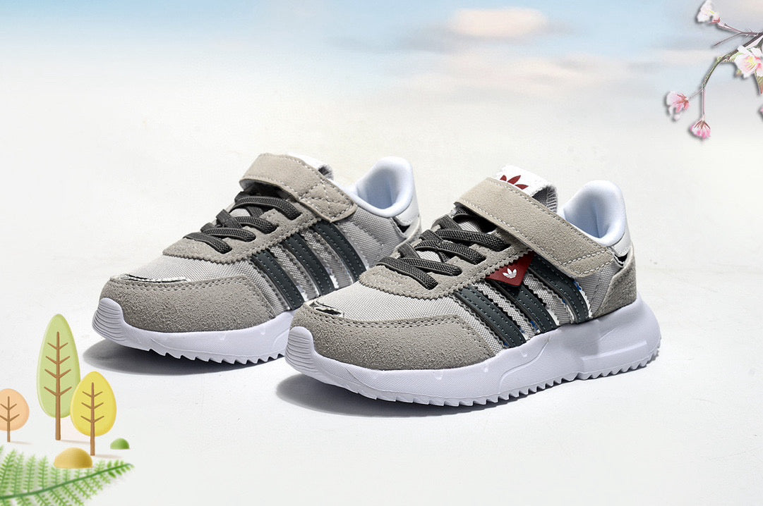 Adidas single buckle elastic band" gray"