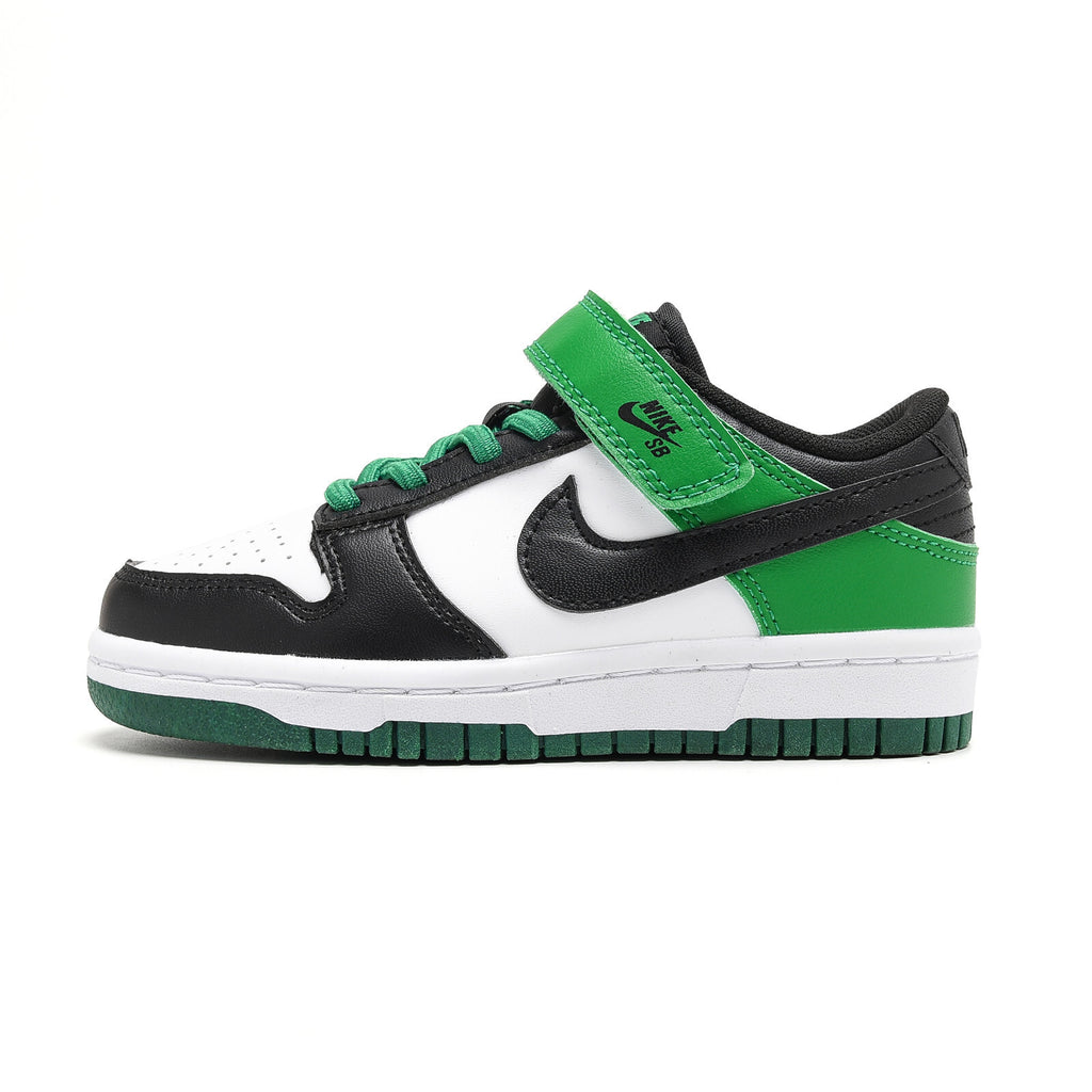 SB Velcro children's shoes" white, green"