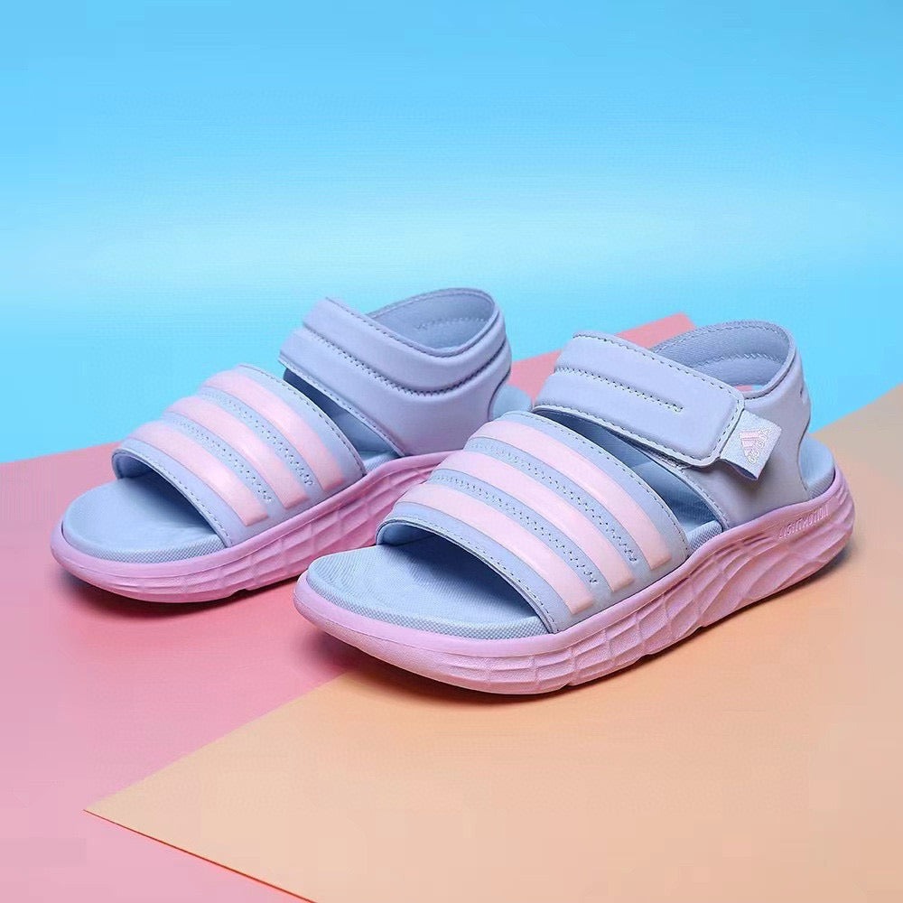 Adidas Durango Sandals lightweight non-slip wear-resistant sandals" pink, blue"