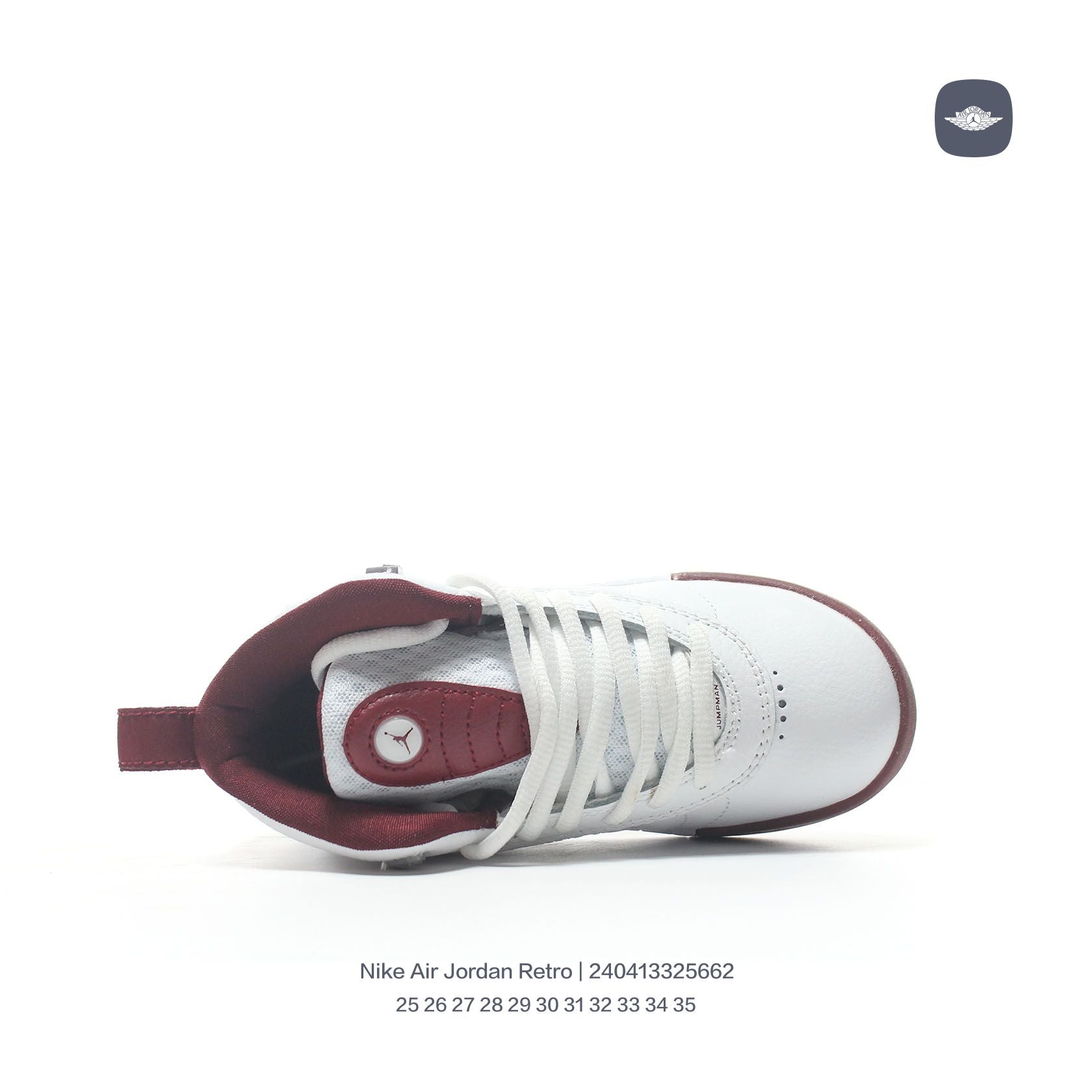 Jordan Retro-combat basketball shoes " white, brown"