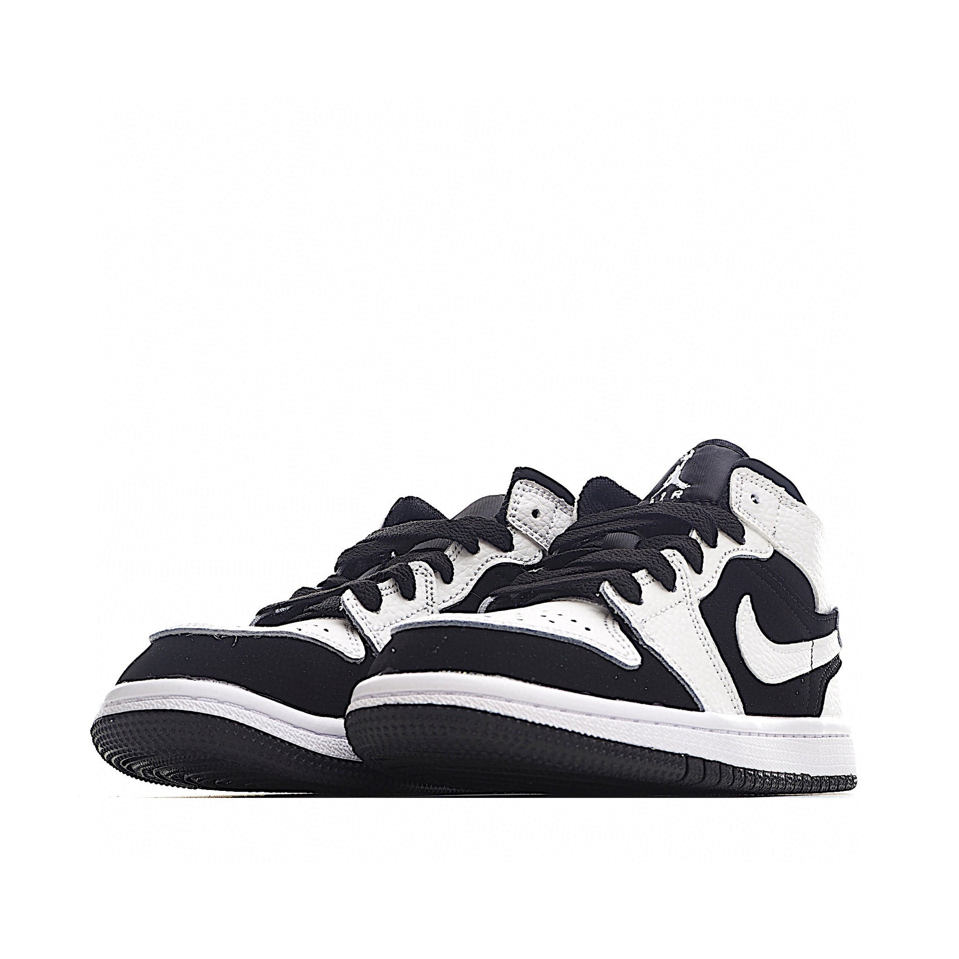 Joe 1 high top stitching joint model" white, black"