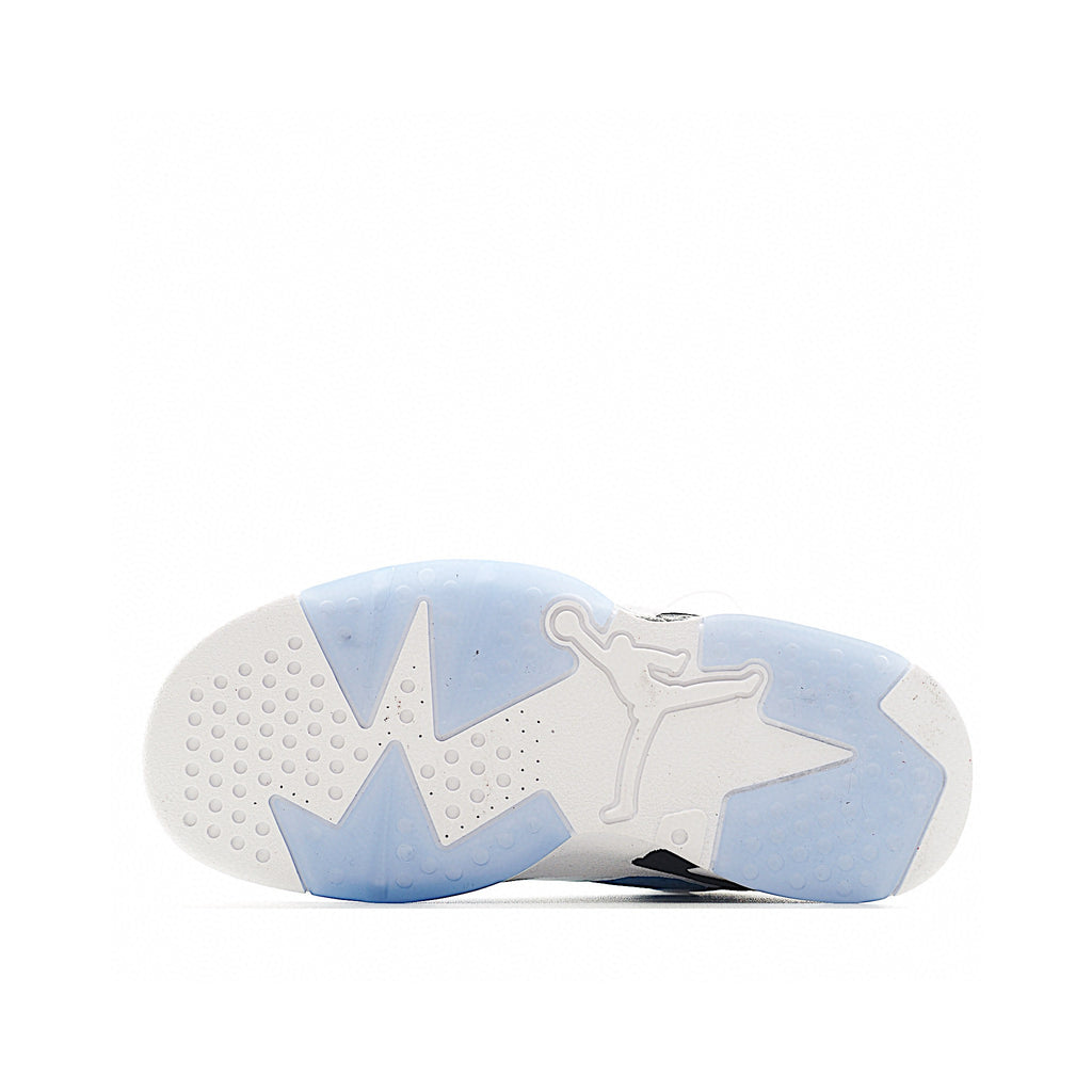 Joe 6 Air Cushion Basketball Shoes for Kids" white, blue"