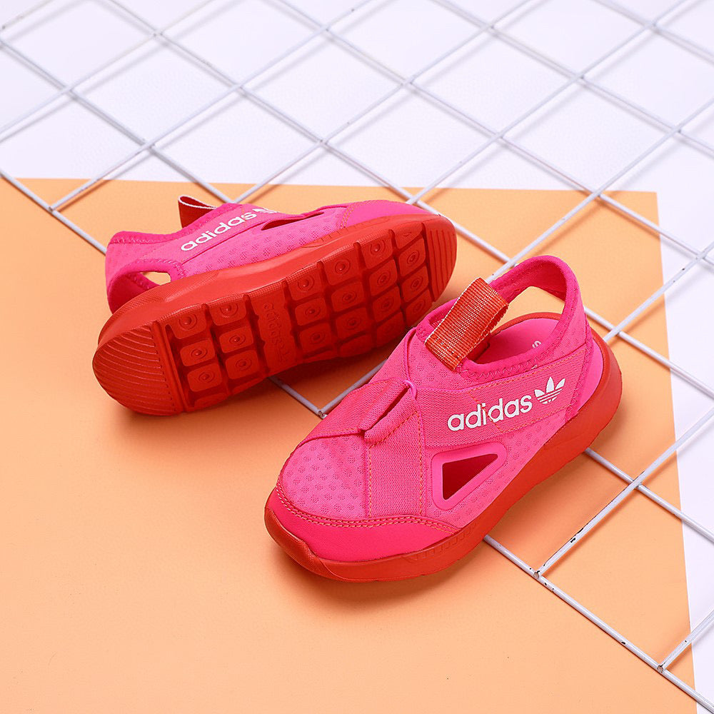 Adidas clover cross hollow sandals" pink"