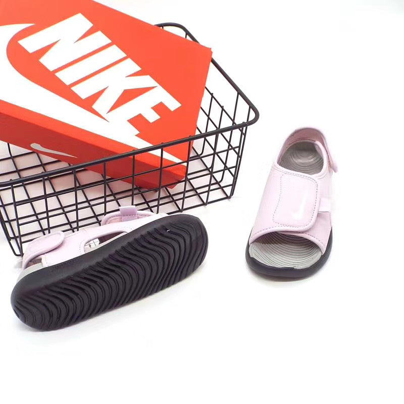 Nike fifth generation large breasted children's sandals "Pink"