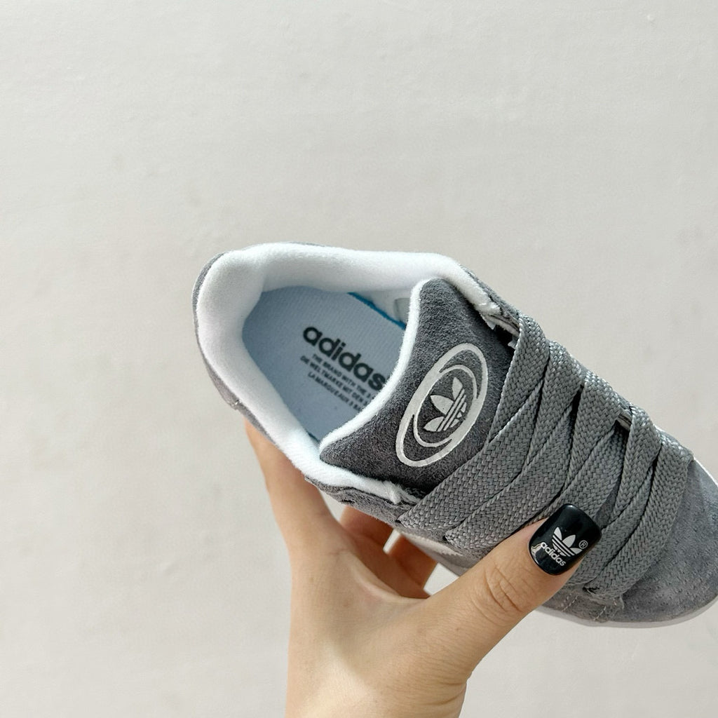 Adidas bread Dexter lace-up pig leather sneakers" gray"