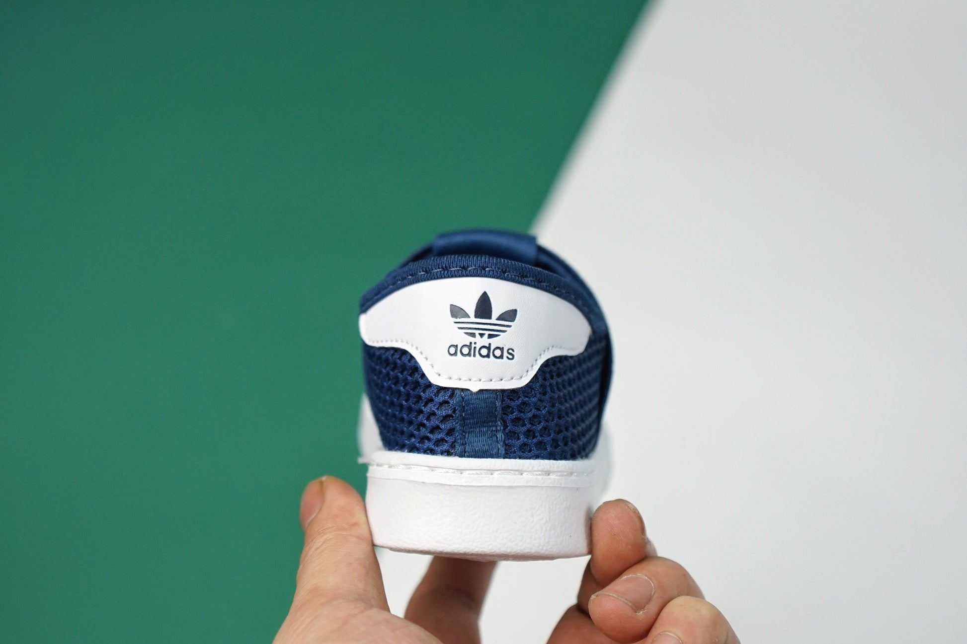 AD one-step soft shell mesh bandage shoes" navy"