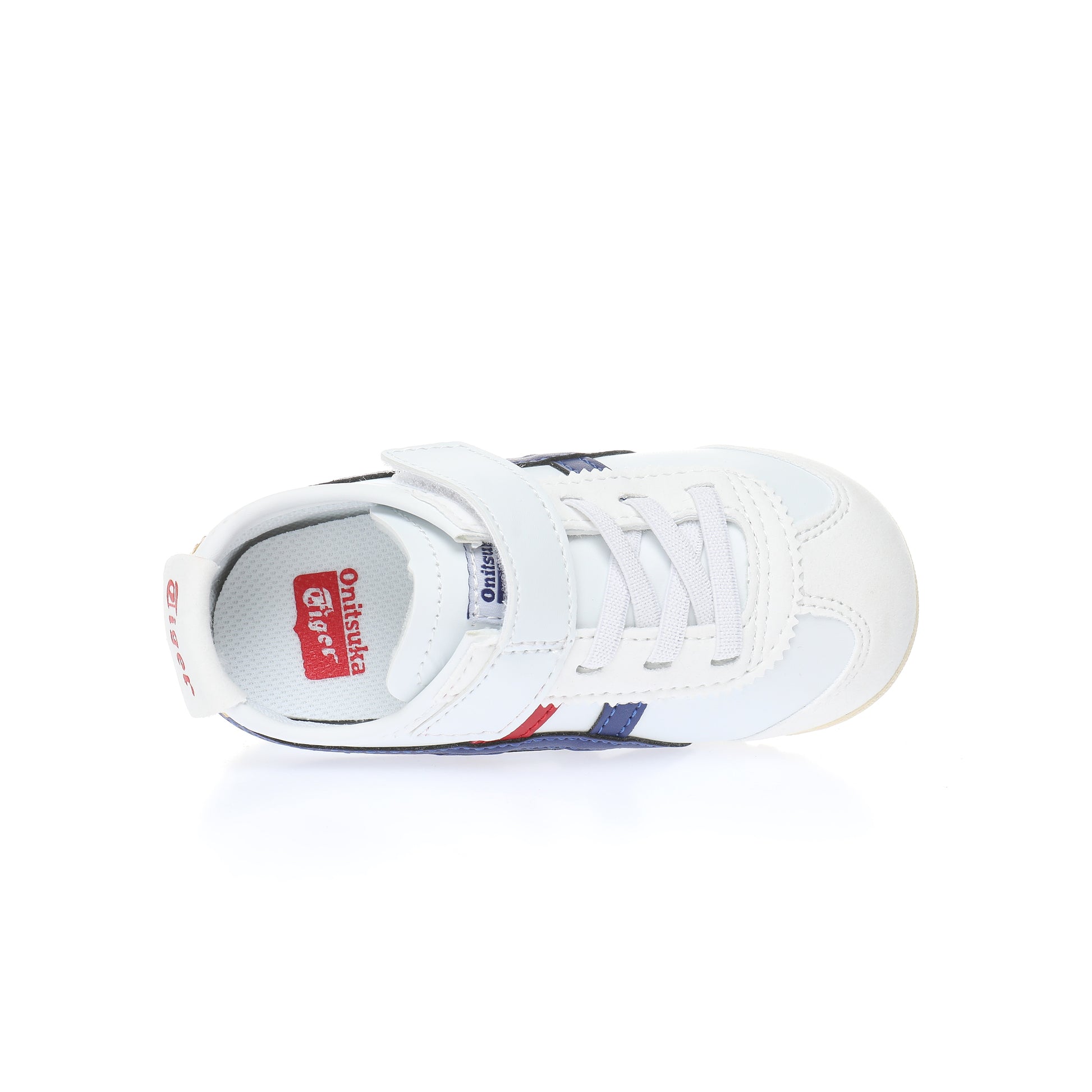 Asics Tiger" white, blue"
