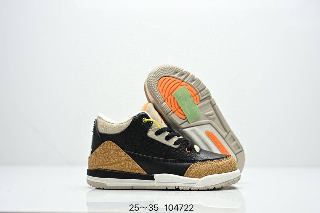 Joe 3" Black, brown"
