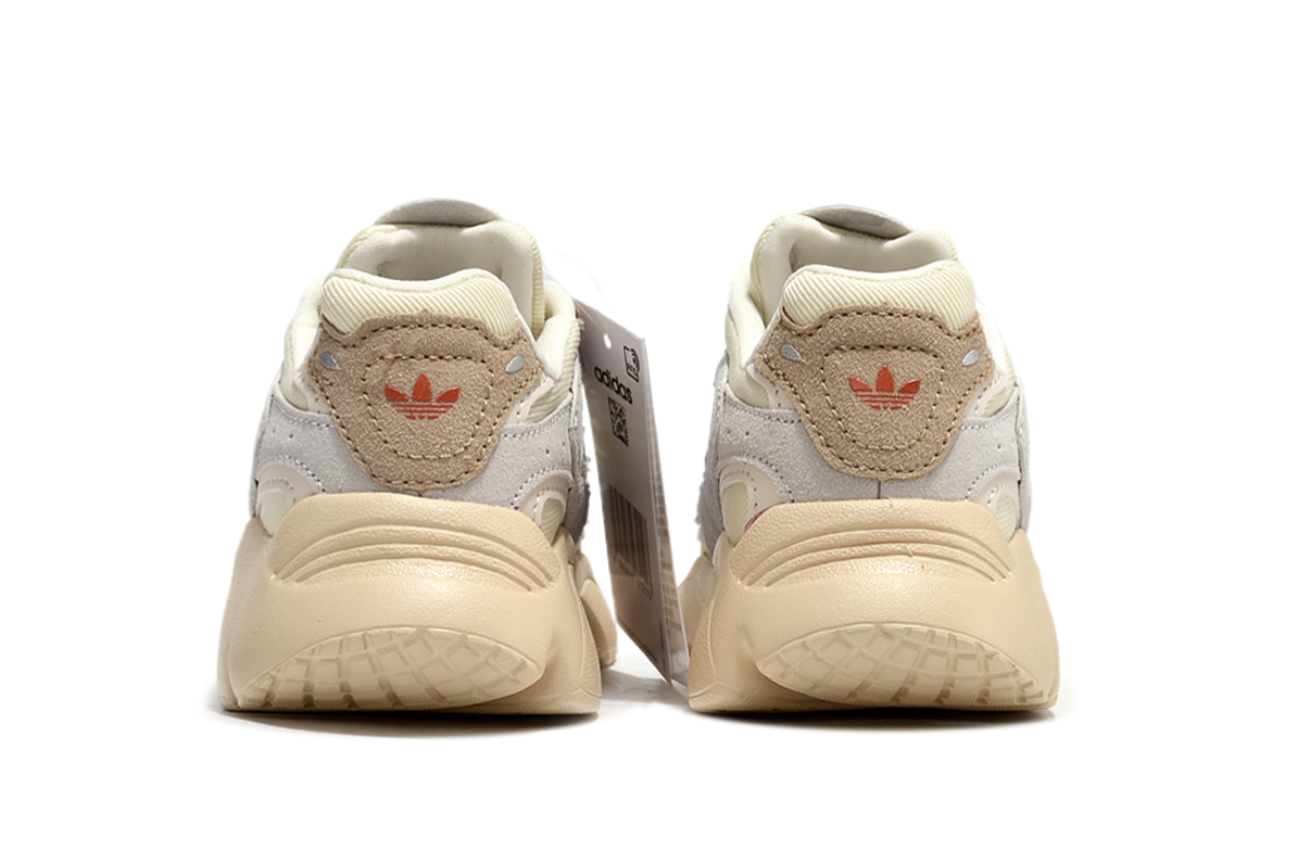 Adidas casual shoes " beige, light grey, and a very light cream"