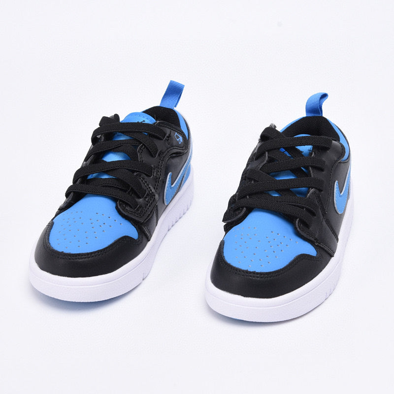 Joe 1 magic buckle children's shoes" black, blue"